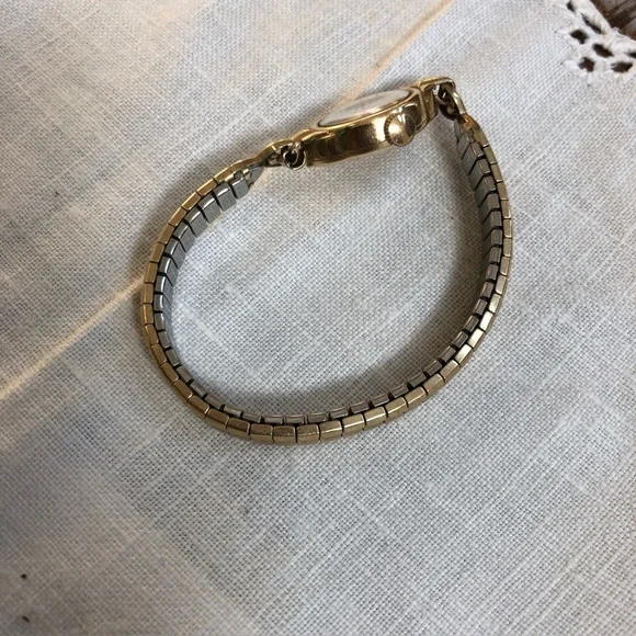 Vintage Hamilton S & W Ladies Watch 14k Gold Filled NOT Working Speidel Stretch - Picture 2 of 14